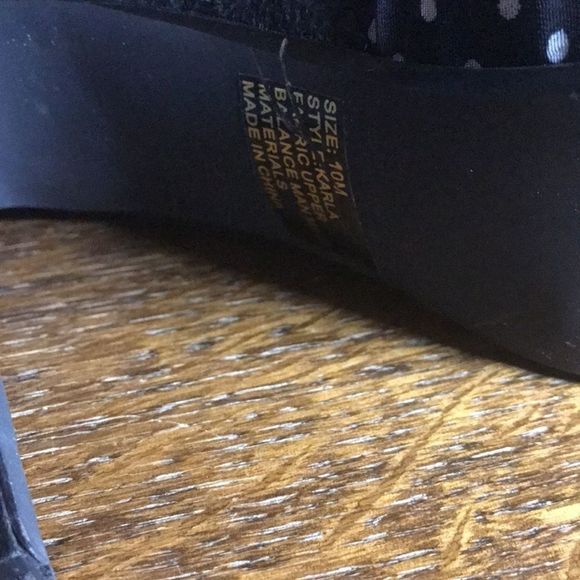 Polka Dot Open Toe Booties - Picture 6 of 6